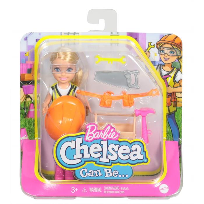 Barbie Chelsea Meslekleri Öğreniyor Bebek Serisi - İnşaat GTN87