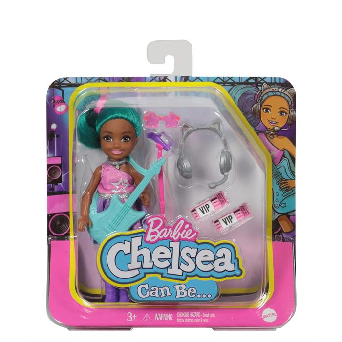 Barbie Chelsea Meslekleri Öğreniyor Bebek Serisi - Pop Star GTN89