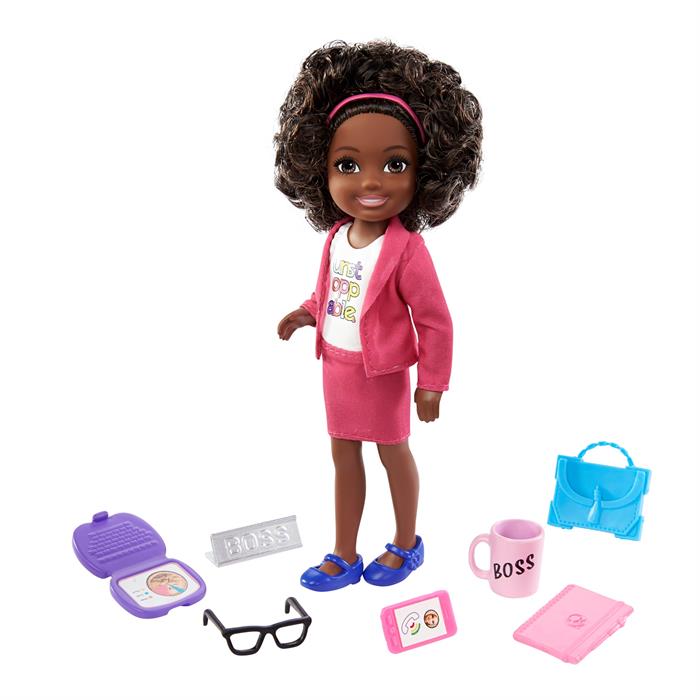 Barbie Chelsea Meslekleri Öğreniyor Bebek Serisi - İş Kadını GTN93