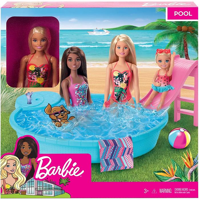 Barbie Havuzu Oyun Seti GHL91
