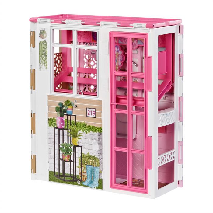 Barbie Taşınabilir Portatif Evi HCD47