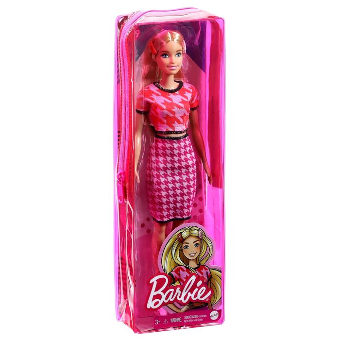 Barbie Fashionastas Büyüleyici Parti Bebekleri - Etek Takımlı - Sarı Saçlı GRB59