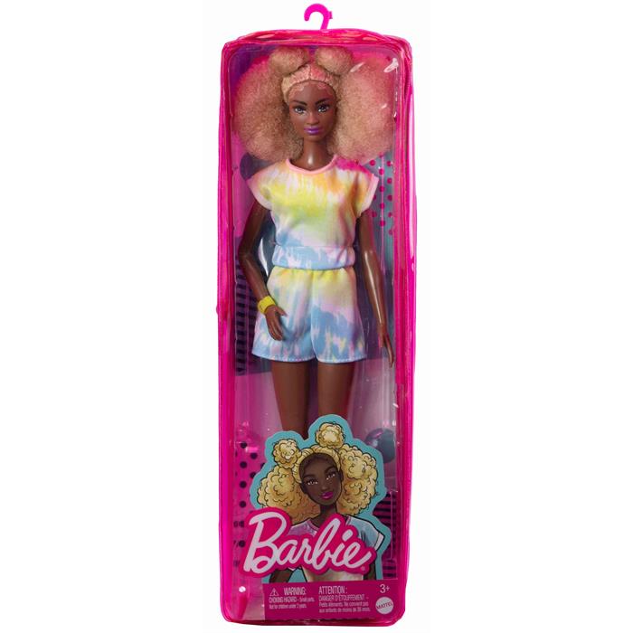 Barbie Fashionastas Büyüleyici Parti Bebekleri - Kıvırcık Sarı Saçlı HBV14