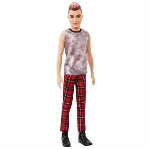 Barbie Ken Fashionistas Yakışıklı Bebek - Ekose Desenli, Kırmızı Pantolonlu GVY29