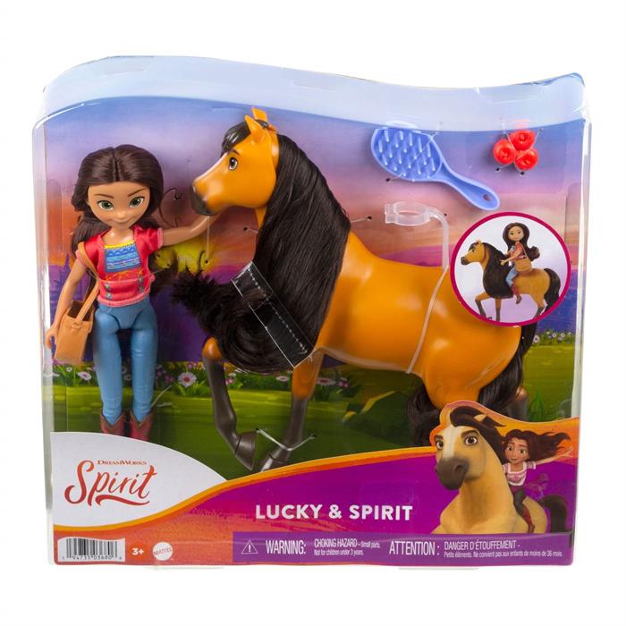 Spirit Bebek ve Güzel Atı Serisi - Lucky ve Atı Spirit