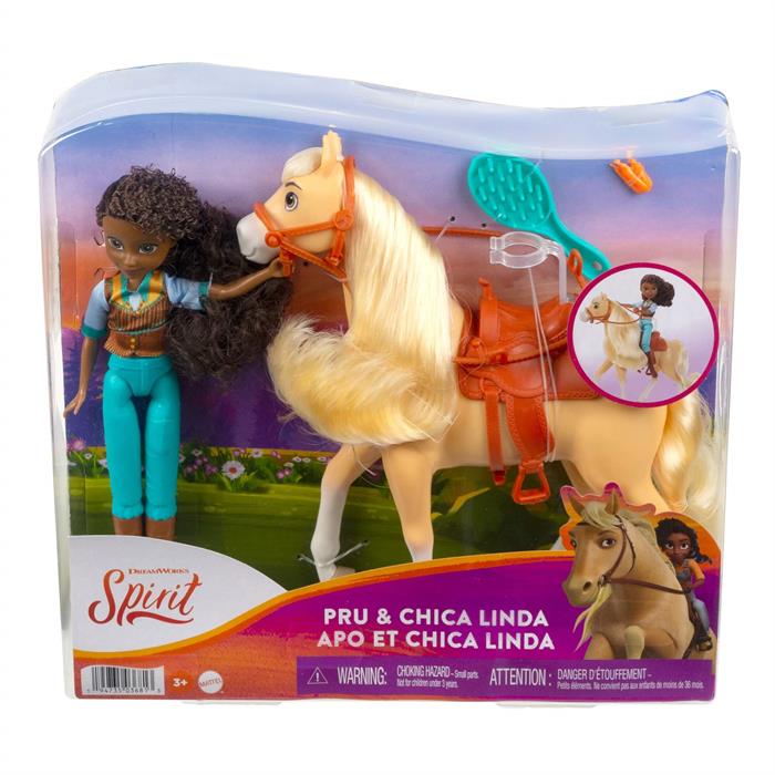 Spirit Bebek ve Güzel Atı Serisi - Pru ve Atı Chica Linda