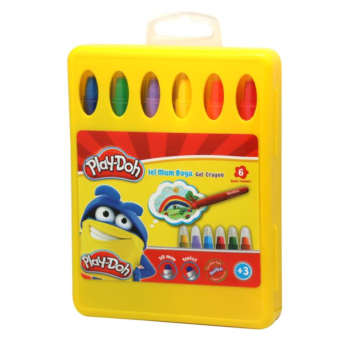 Play-Doh Jel Cryon 6 Renk Pp Box