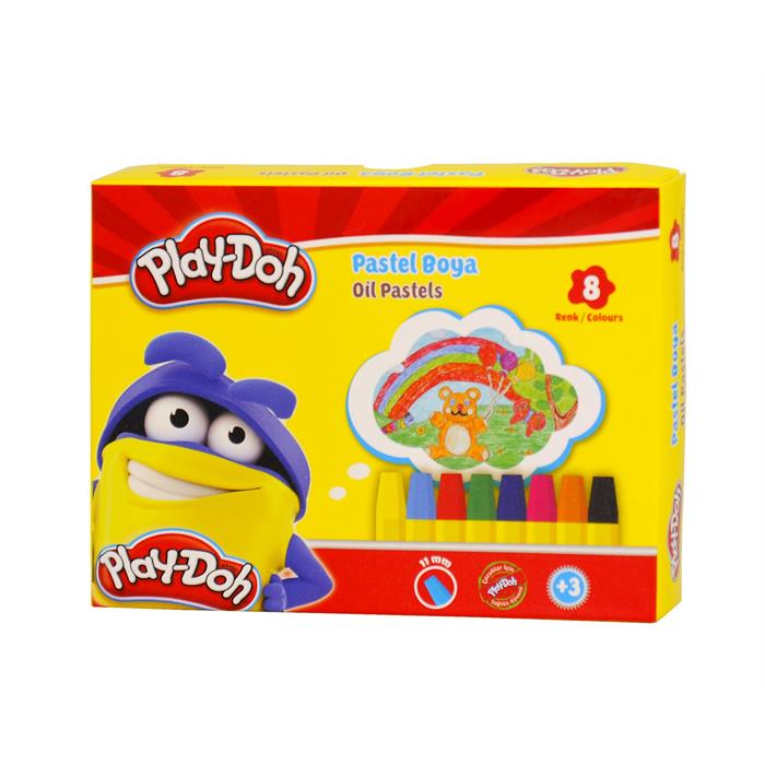 Play-Doh Pastel Boya 8 Renk