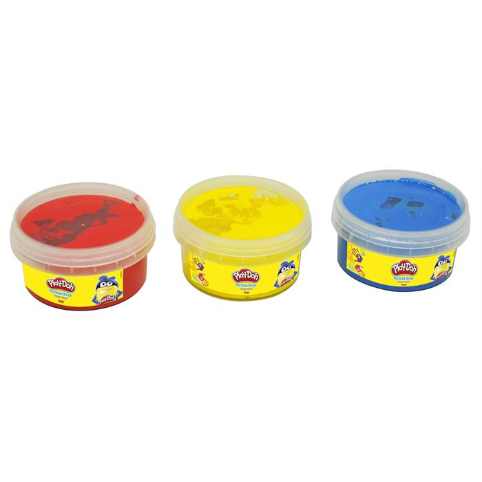 Play-Doh Parmak Boyası 3 Renk 50ml