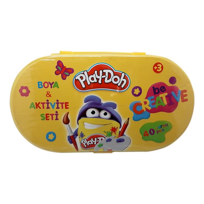 Play-Doh Kırtasiye Seti (40 Parça)