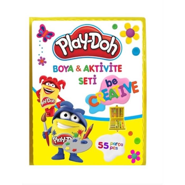 Play-Doh Kırtasiye Seti (55 Parça)