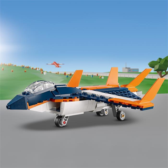 Lego Creator 3’ü 1 Arada Süpersonik Jet 31126