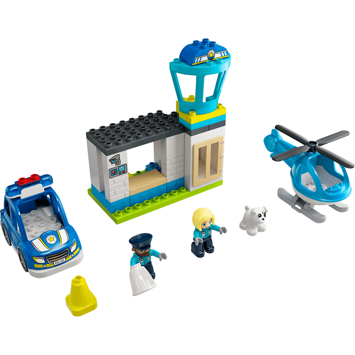 Lego Duplo Kurtarma Polis Merkezi ve Helikopter 10959