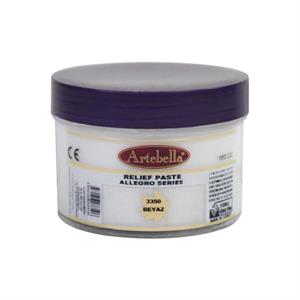 Artebella Allegro Rölyef Pasta Beyaz 160ml