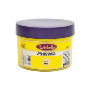 Artebella Allegro Rölyef Pasta Sarı 160ml