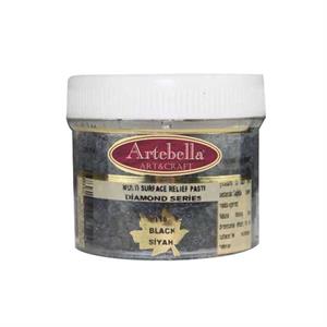 Artebella Rölyef Pasta Diamond Serisi Siyah