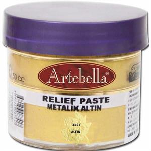 Artebella Rölyef Pasta Metalik Altın 50ml