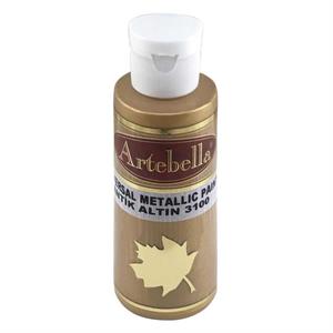 Artebella Metalik Boya Antik Altın 130ml
