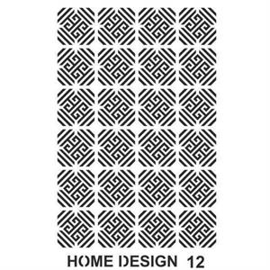 Artebella Home Design Stencil 35x50cm HDS12