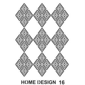Artebella Home Design Stencil 35x50cm HDS16
