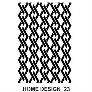 Artebella Home Design Stencil 35x50cm HDS23