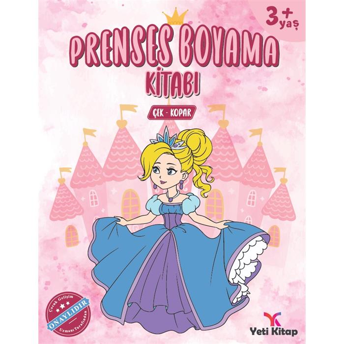 Çek-Kopar - Prenses Boyama Kitabı