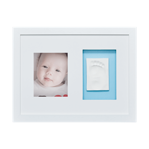 Baby Memory Prints Duvar Çerçevesi - Beyaz