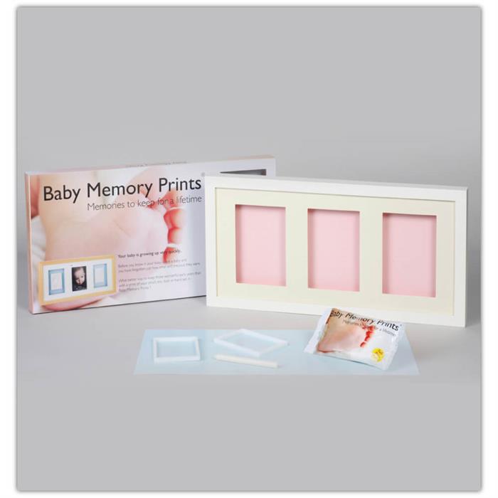 Baby Memory Prints Trio Çerçeve - Beyaz