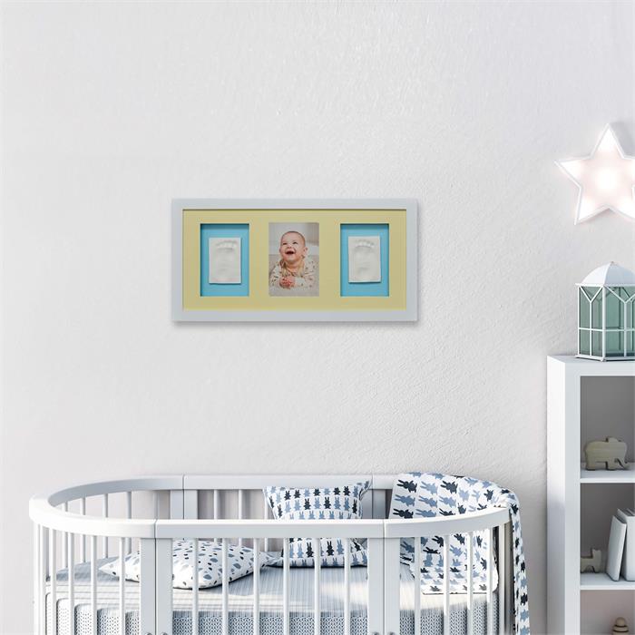 Baby Memory Prints Trio Çerçeve - Beyaz