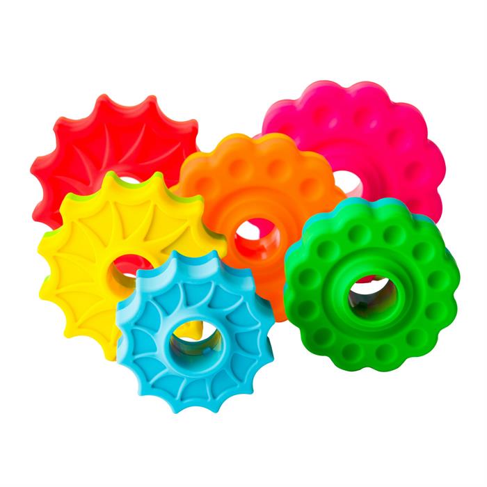 Fat Brain Toys Spinagain Dönen Renkli Çarklar