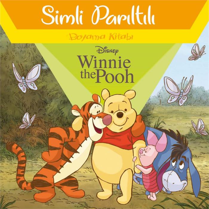 Disney Winnie The Pooh Simli Parıltılı Boyama Kitabı