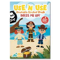 Dinomini Use 'N Use Reusable Sticker Book - Dress Me Up!