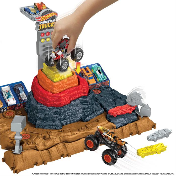 Hot Wheels Monster Trucks Muhteşem Çarpışma Arenası HNB96 MP43547