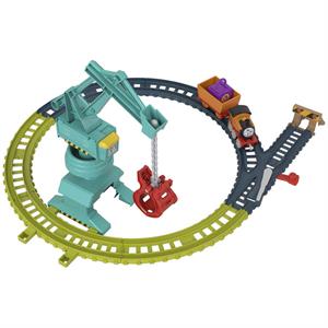 Thomas and Friends Tren Seti (Sür-Bırak) - Nia ve Tess - Kaldırma ve Yükleme Seti HHV80