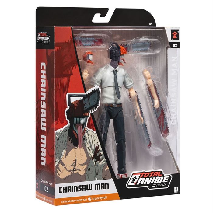 Jazwares Total Anime 16cm Aksiyon Figür 02 - CHAINSAW MAN MP51032
