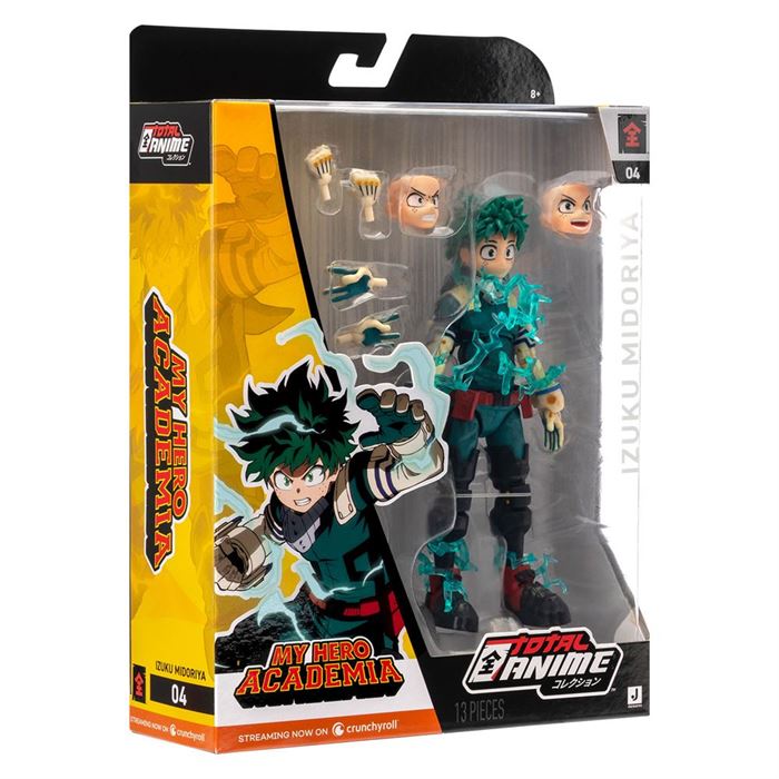 Jazwares Total Anime 16cm Aksiyon Figür 04 - IZUKU MIDORIYA