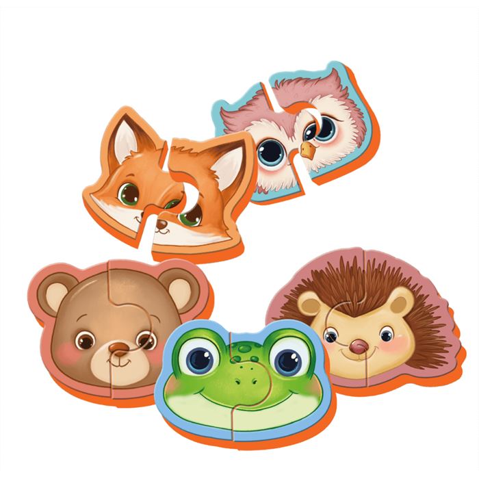 Puedo Puffy Puzzle Forest Animals MP51681 | Mucit Panda