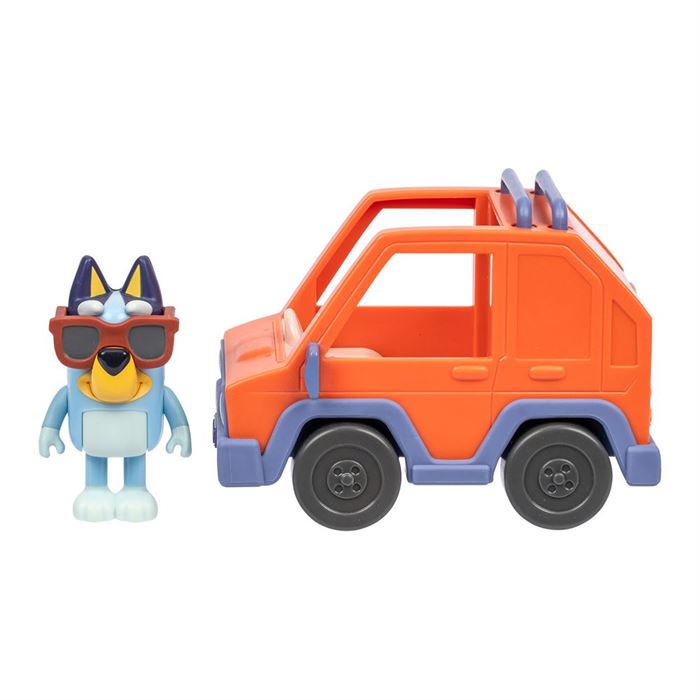 Moose Toys Bluey 4x4 Araç ve Figür Seti 18926 MP52553 | Mucit Panda
