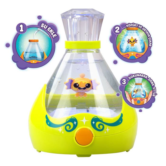 Silverlit Fizzy Pets İnteraktif Oyuncak - Finn MP52558 | Mucit Panda