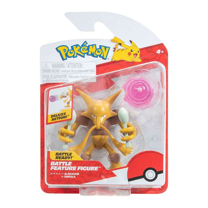 Pokemon Battle Aksiyon Figürler - Alakazam PKW3036 MP52613 | Mucit