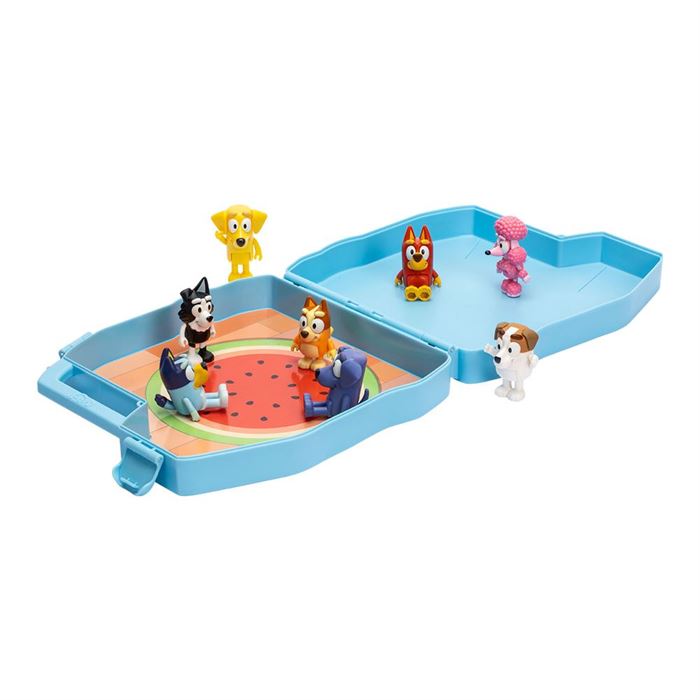 Moose Toys Bluey Delüks Taşıma Çantası ve 8'li Figür Seti 17638